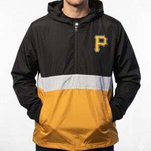 Pittsburgh Pirates Men's Mens Windbreaker Jacket Coat Size Small NWT
